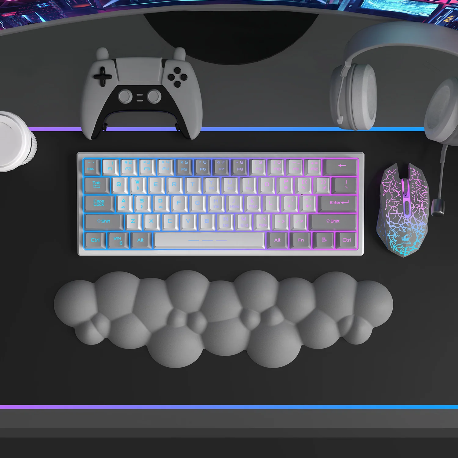 814-attack-shark-cloud-keyboard-wrist-rest-30.webp ATTACK SHARK Cloud Keyboard Wrist Rest