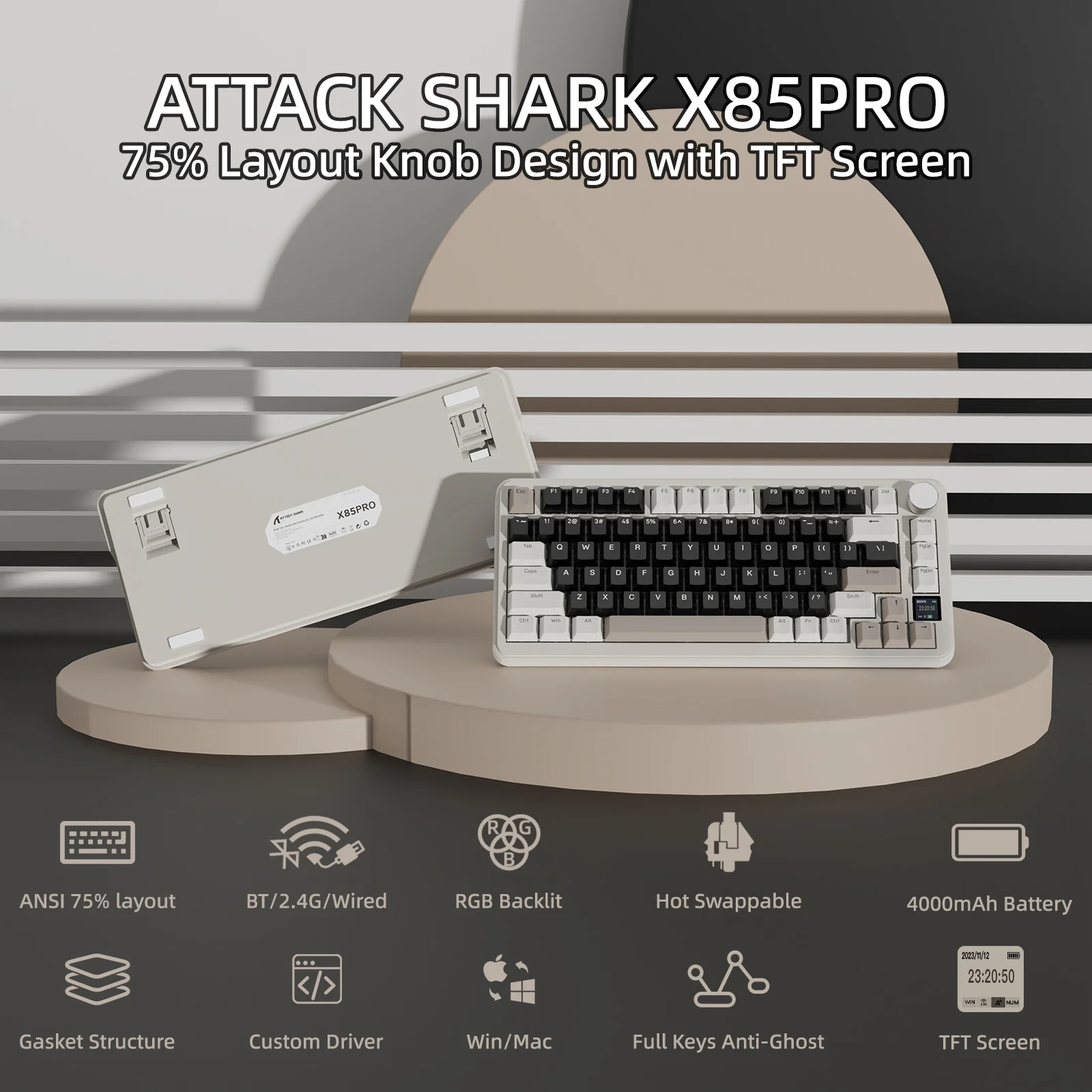 84-attack-shark-x85pro-tri-mode-gasket-mechanical-keyboard-11.webp ATTACK SHARK X85PRO Tri-mode Gasket Mechanical Keyboard