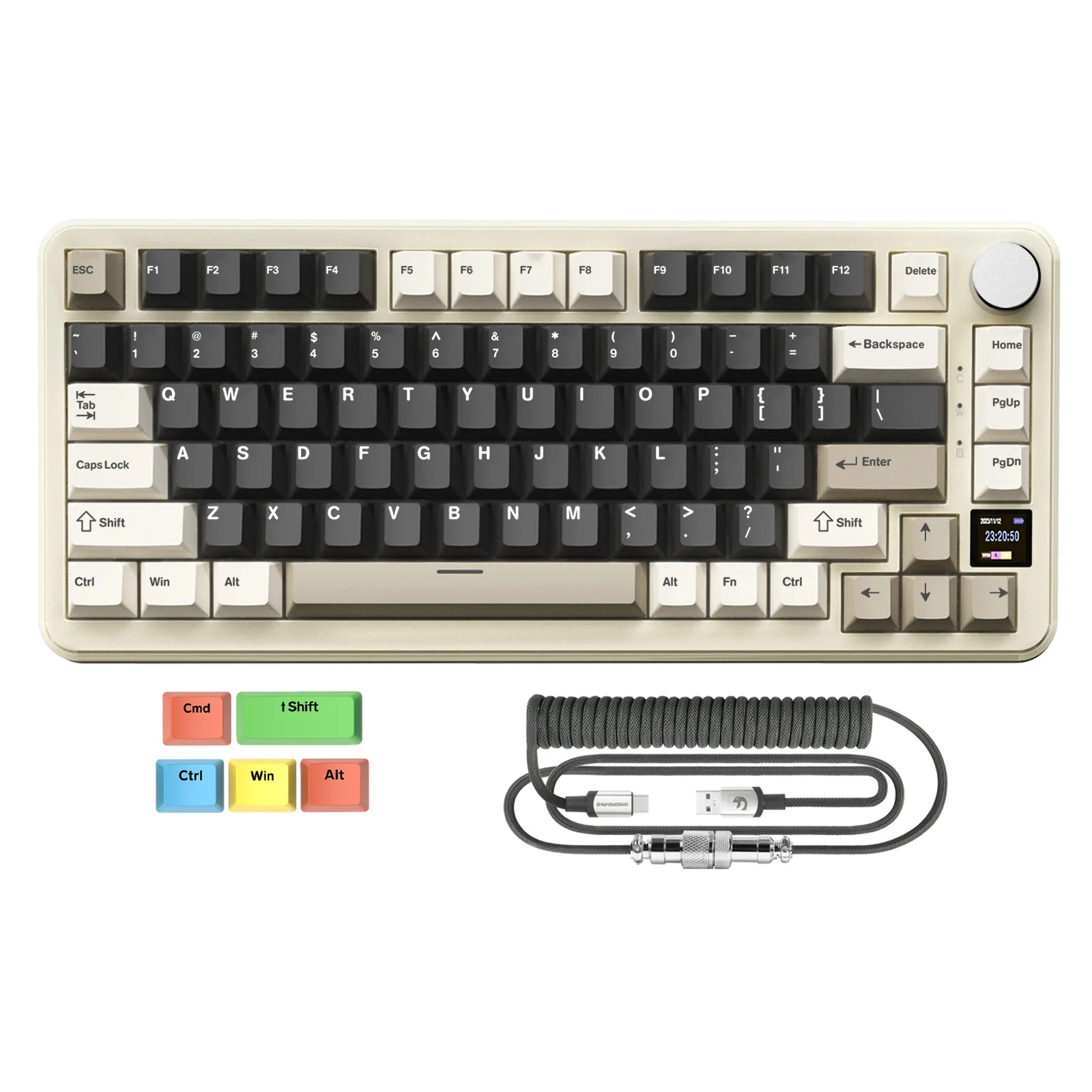 84-attack-shark-x85pro-tri-mode-gasket-mechanical-keyboard-13.webp ATTACK SHARK X85PRO Tri-mode Gasket Mechanical Keyboard