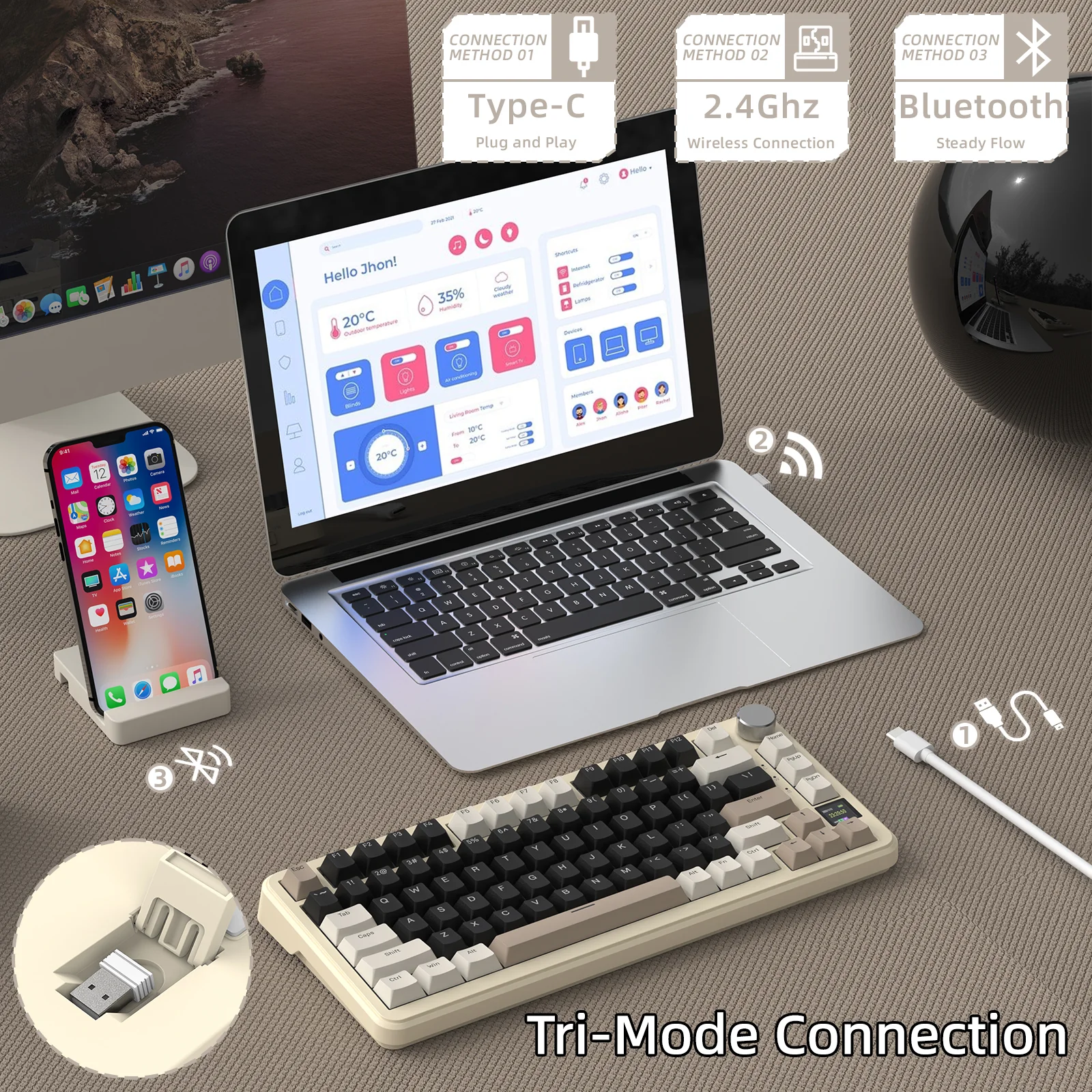 84-attack-shark-x85pro-tri-mode-gasket-mechanical-keyboard-15.webp ATTACK SHARK X85PRO Tri-mode Gasket Mechanical Keyboard
