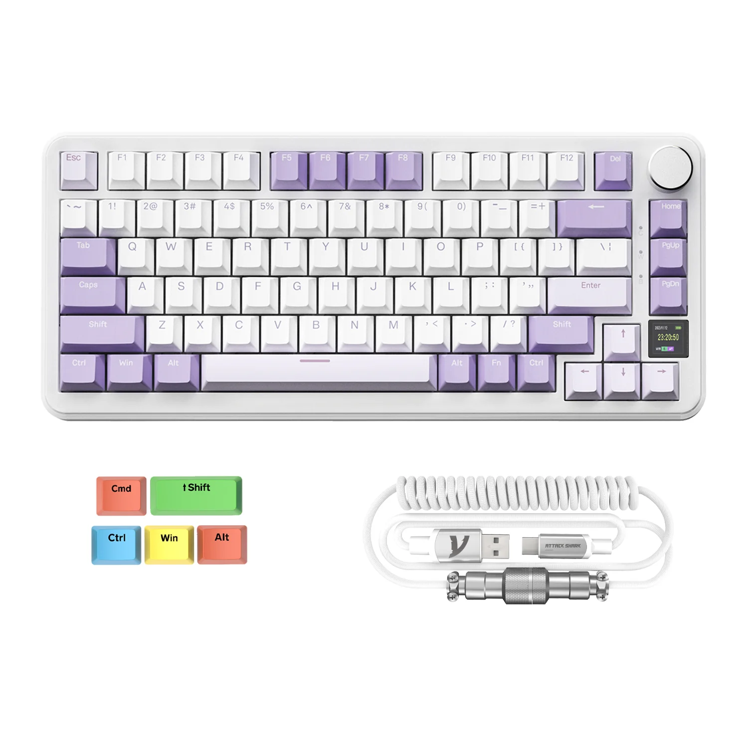 84-attack-shark-x85pro-tri-mode-gasket-mechanical-keyboard-22.webp ATTACK SHARK X85PRO Tri-mode Gasket Mechanical Keyboard