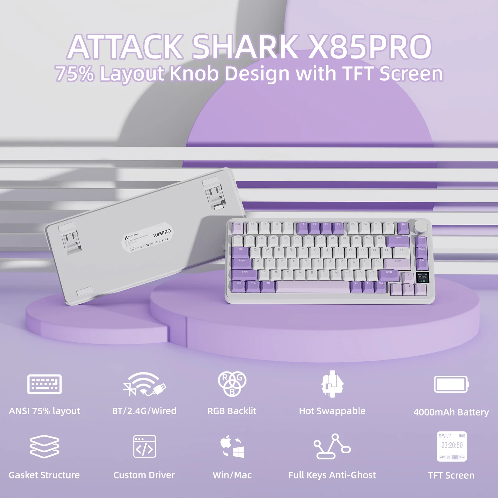 84-attack-shark-x85pro-tri-mode-gasket-mechanical-keyboard-23.webp ATTACK SHARK X85PRO Tri-mode Gasket Mechanical Keyboard