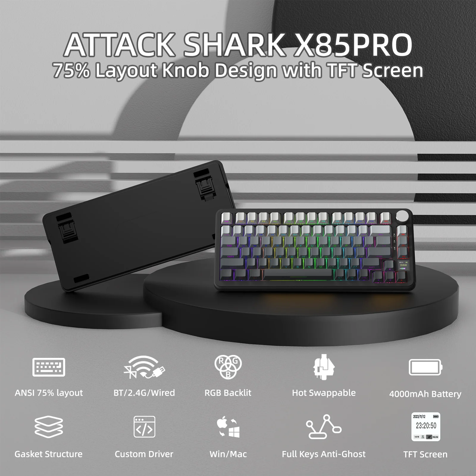 84-attack-shark-x85pro-tri-mode-gasket-mechanical-keyboard-32.webp ATTACK SHARK X85PRO Tri-mode Gasket Mechanical Keyboard