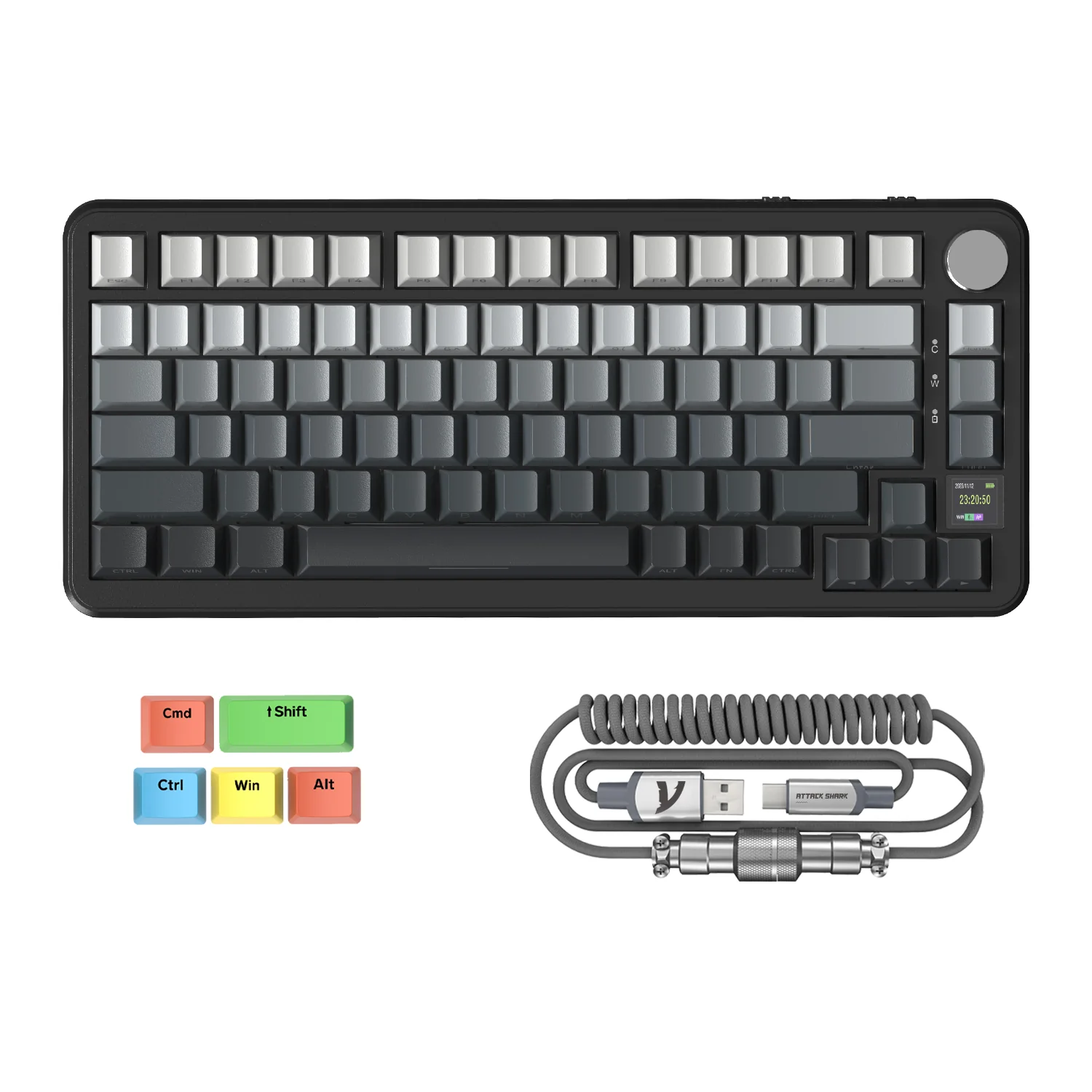 84-attack-shark-x85pro-tri-mode-gasket-mechanical-keyboard-33.webp ATTACK SHARK X85PRO Tri-mode Gasket Mechanical Keyboard