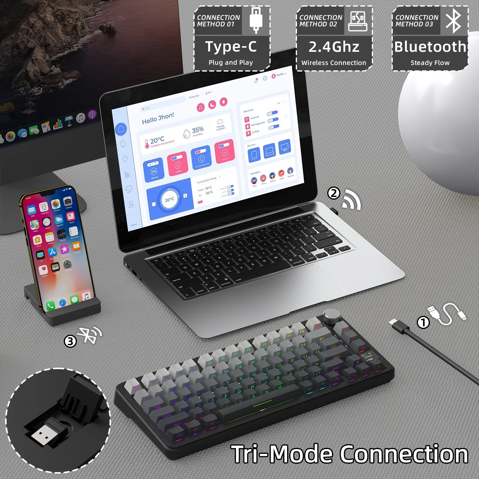 84-attack-shark-x85pro-tri-mode-gasket-mechanical-keyboard-34.webp ATTACK SHARK X85PRO Tri-mode Gasket Mechanical Keyboard