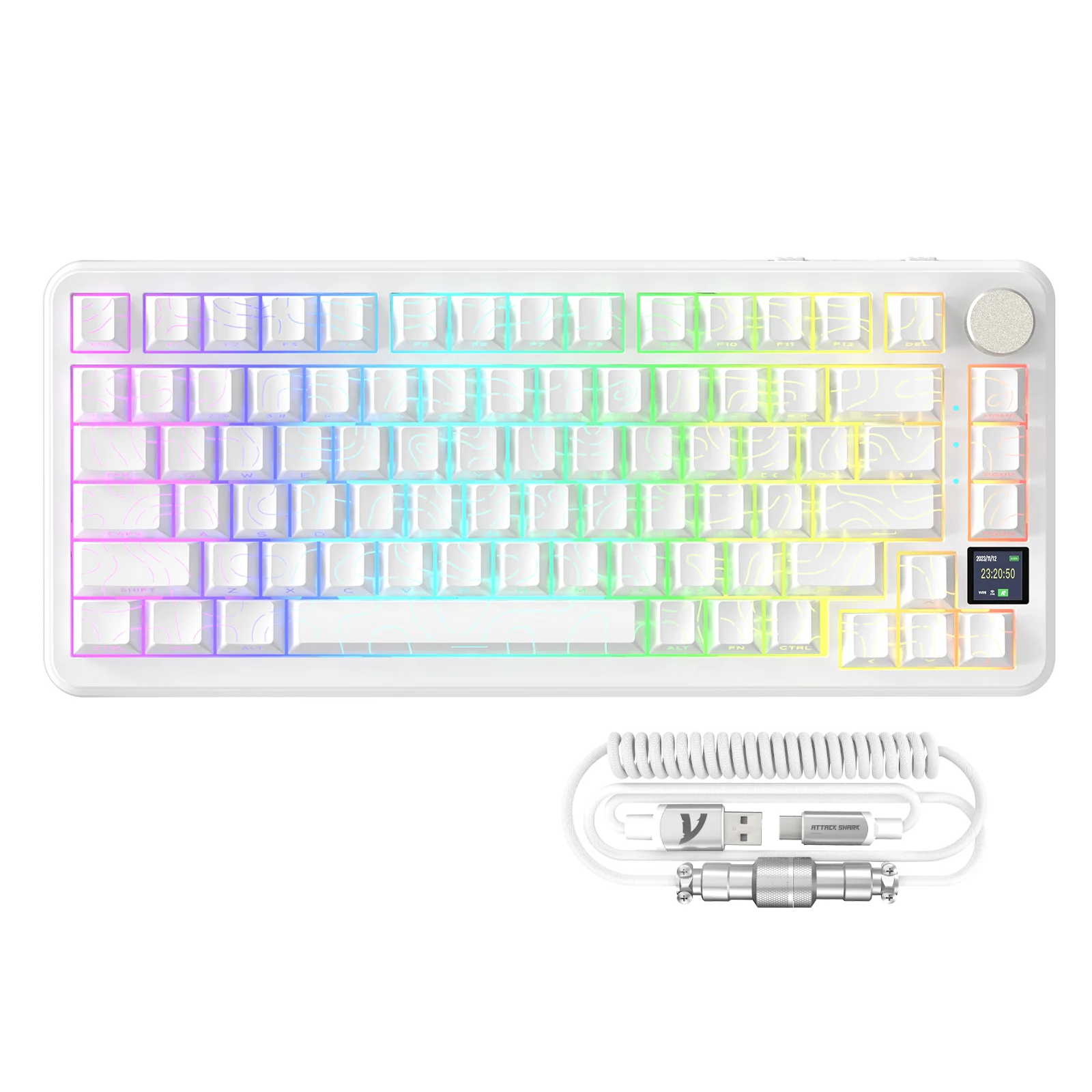 84-attack-shark-x85pro-tri-mode-gasket-mechanical-keyboard-42.webp ATTACK SHARK X85PRO Tri-mode Gasket Mechanical Keyboard