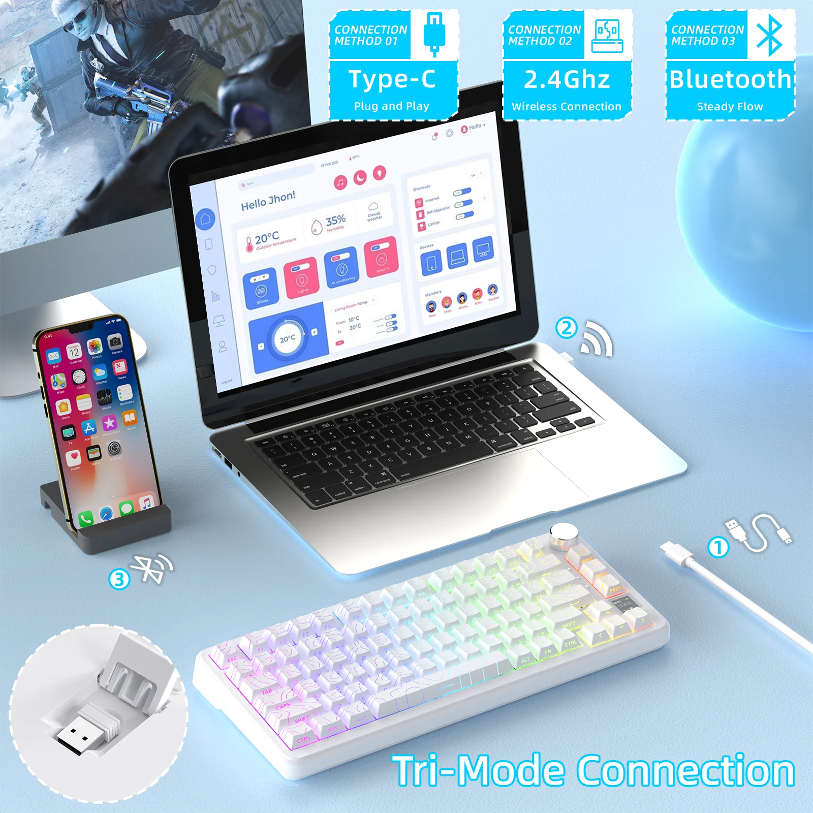 84-attack-shark-x85pro-tri-mode-gasket-mechanical-keyboard-44.webp ATTACK SHARK X85PRO Tri-mode Gasket Mechanical Keyboard