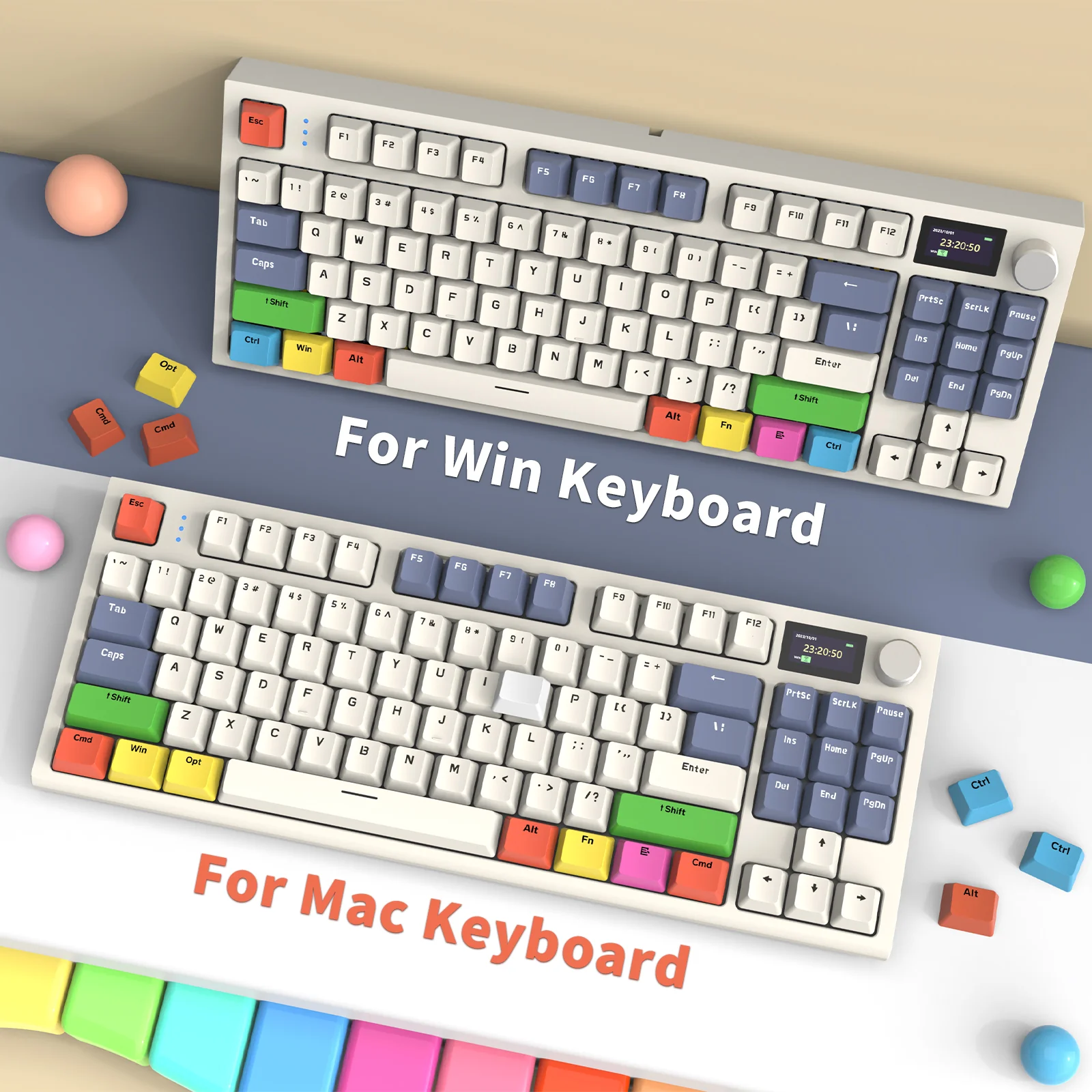 859-attack-shark-custom-oem-profile-pbt-colored-keycaps-5.webp ATTACK SHARK Custom OEM Profile PBT Colored Keycaps