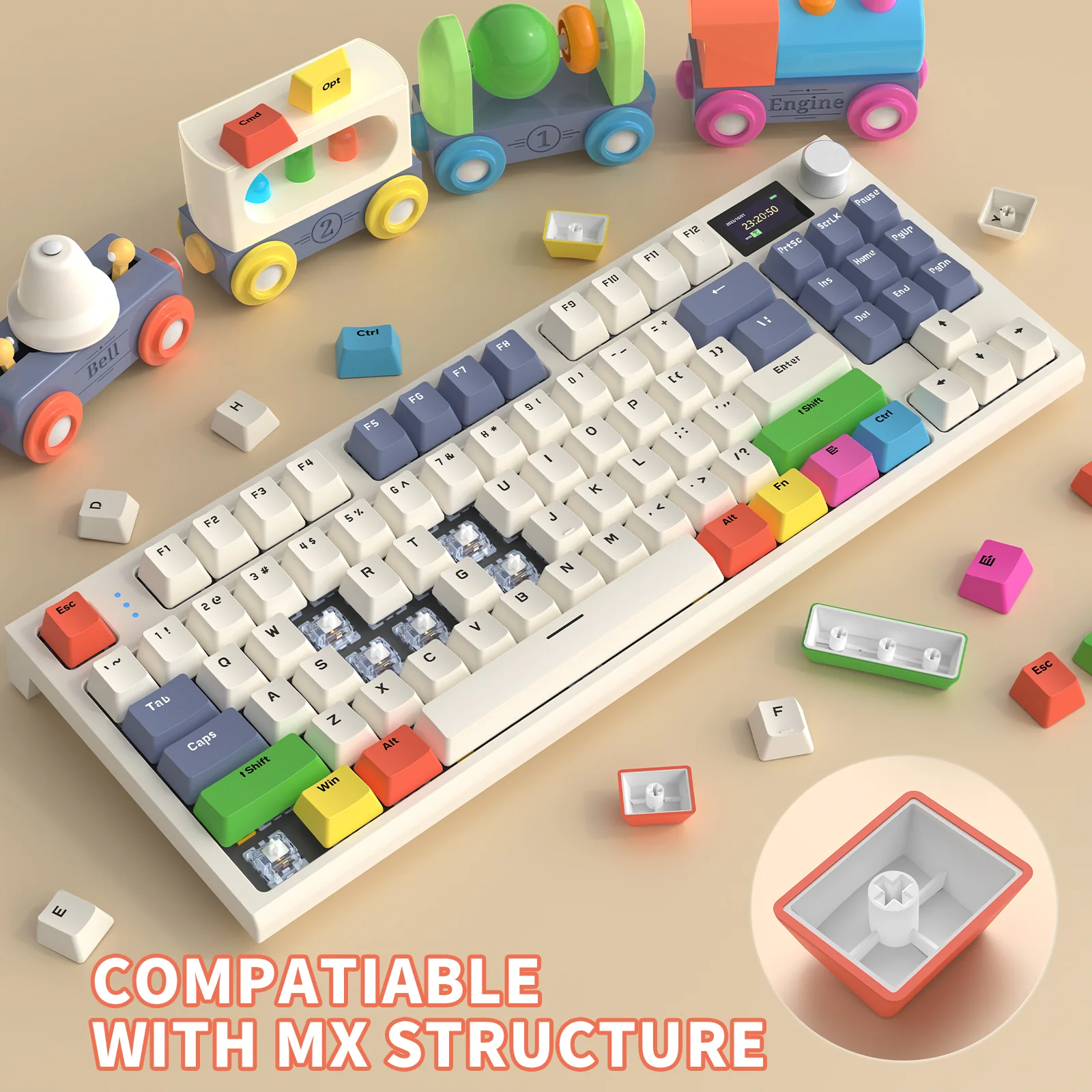 859-attack-shark-custom-oem-profile-pbt-colored-keycaps-8.webp ATTACK SHARK Custom OEM Profile PBT Colored Keycaps