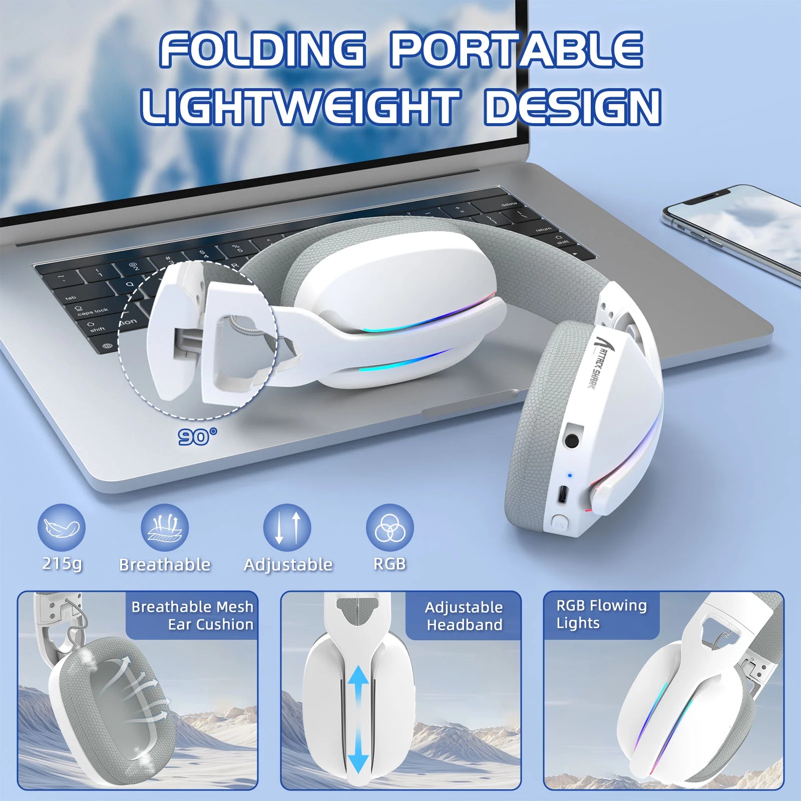 869-attack-shark-l90-foldable-rgb-ultra-light-tri-mode-gaming-headset-13.webp ATTACK SHARK L90 Foldable RGB Ultra-Light Tri-Mode Gaming Headset