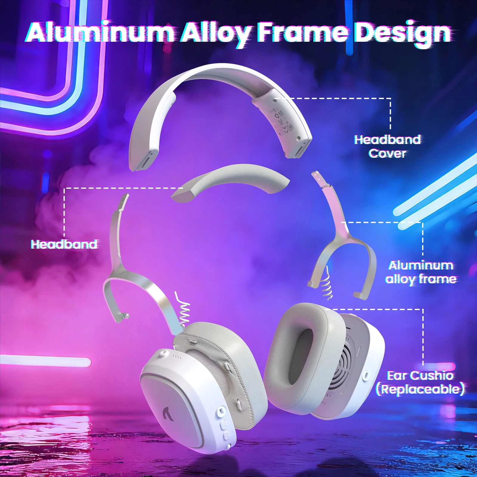 ATTACK SHARK G800 Wireless Gaming Headset