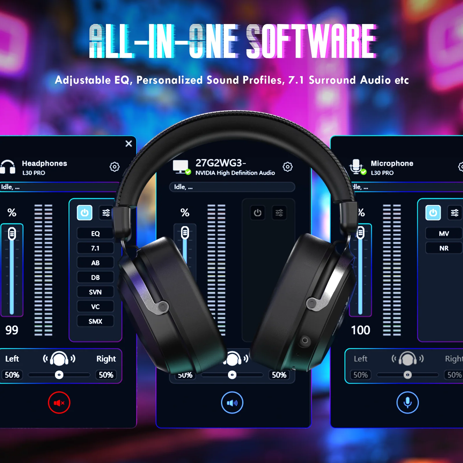ATTACK SHARK L30PRO Wireless Gaming Headset