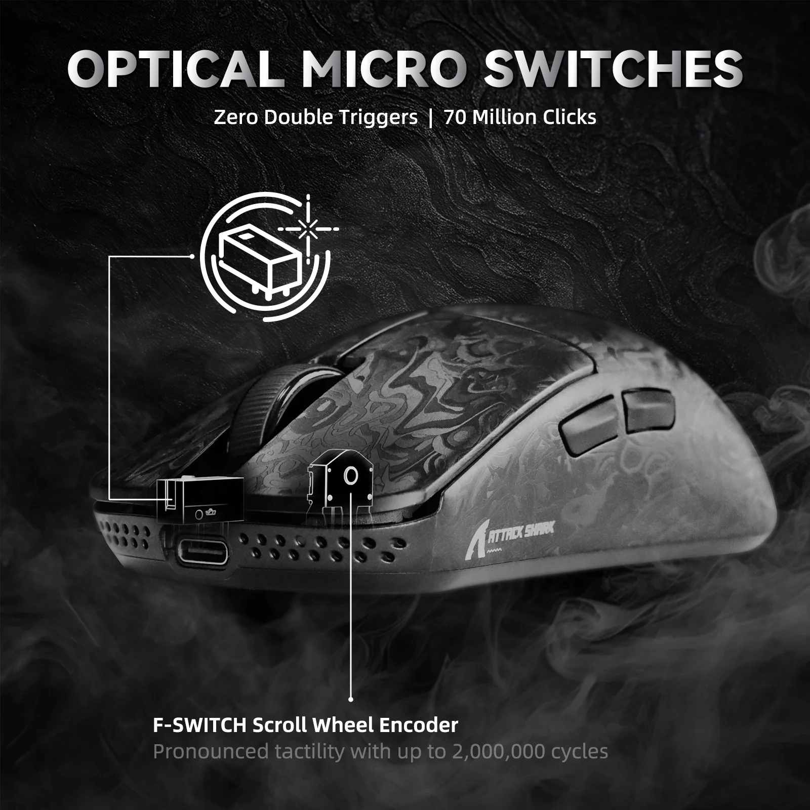 ATTACK SHARK R68 HE & R11 ULTRA Carbon Fiber Gaming Bundle